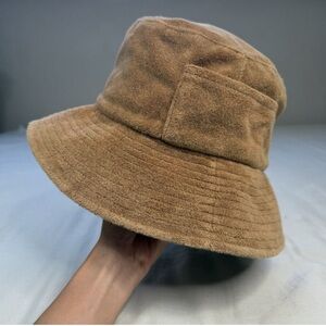 Lack of Color - Wave Bucket Hat -Coffee Brown 56cm SM/MED Cotton Terry Towelling